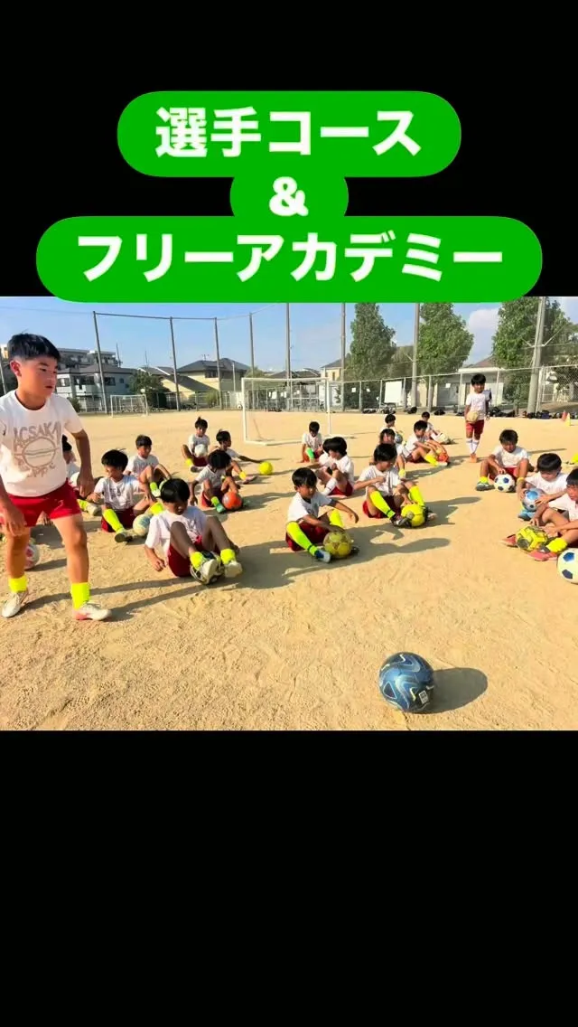 選手コースTR &  フリーアカデミー